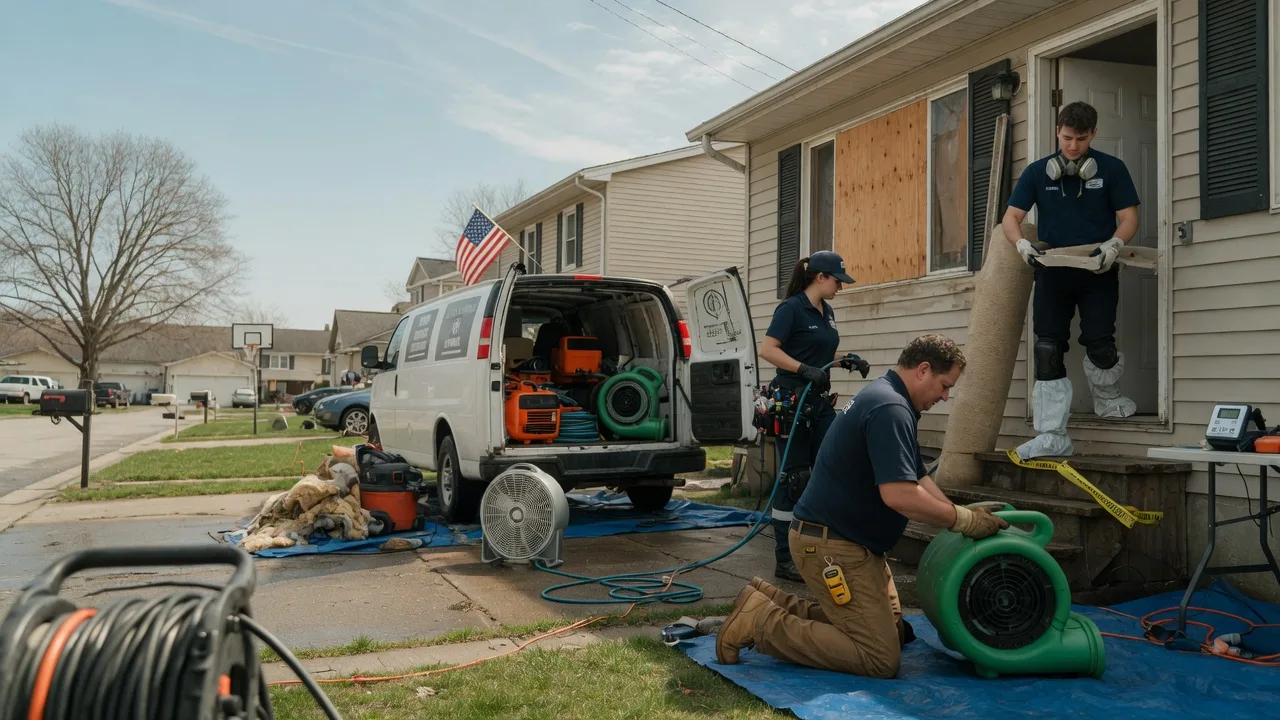 Water Damage Restoration in New Vienna, IA near me